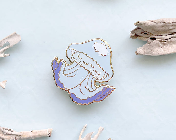 Cannonball Jellyfish Enamel Pin