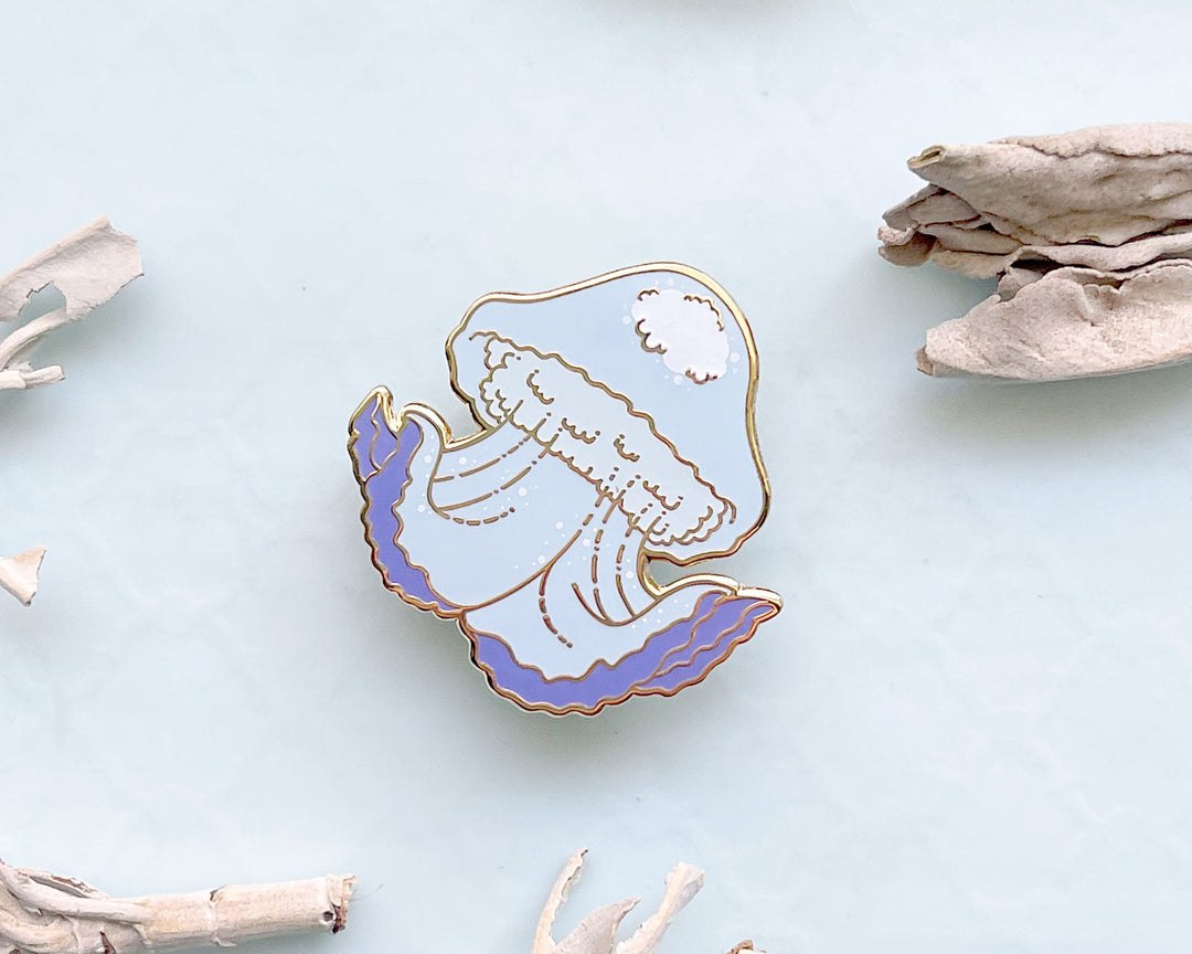 Cannonball Jellyfish Enamel Pin (Seconds)