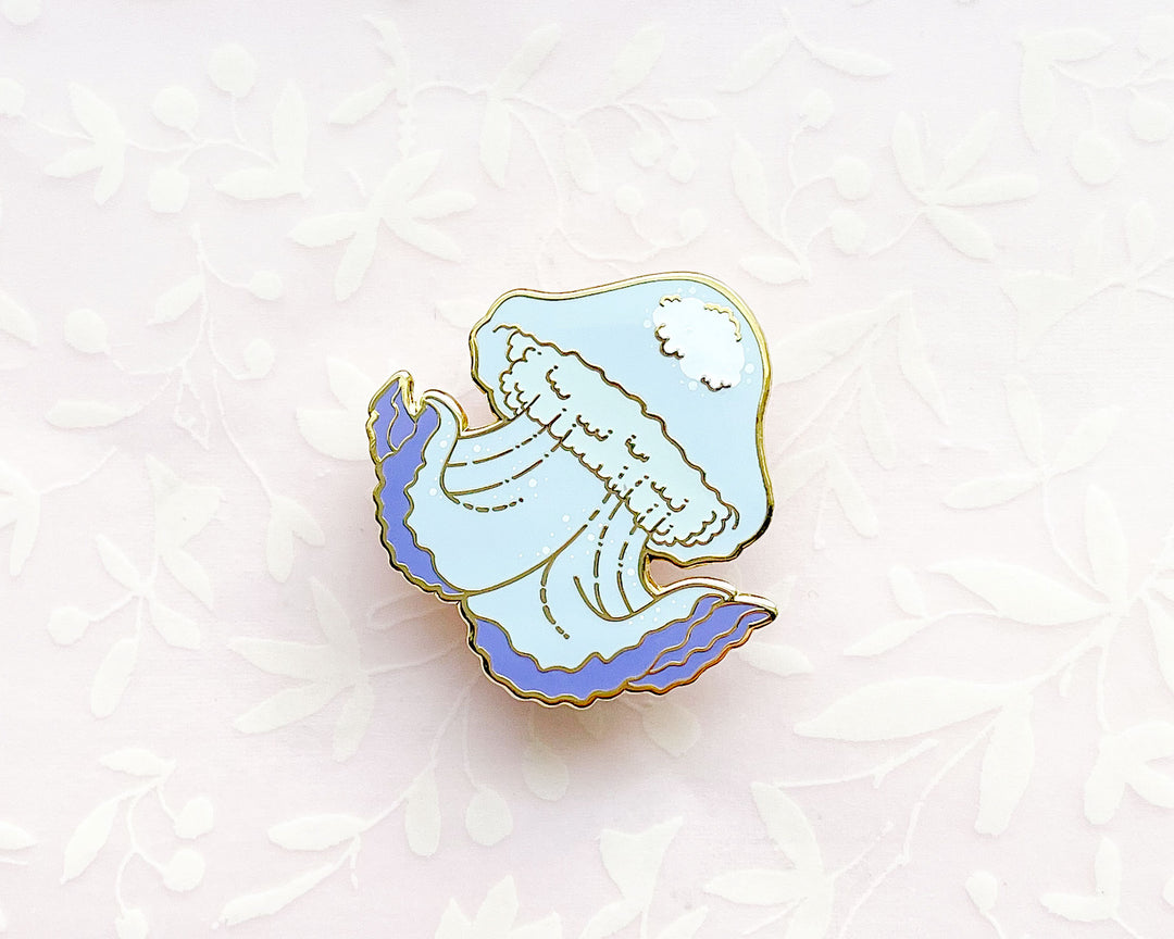 Cannonball Jellyfish Enamel Pin