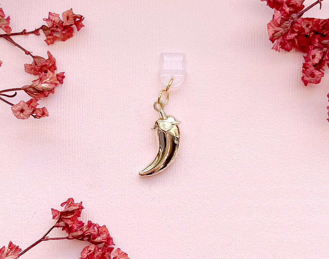 Spicy Chili Pepper Dust Plug Charm