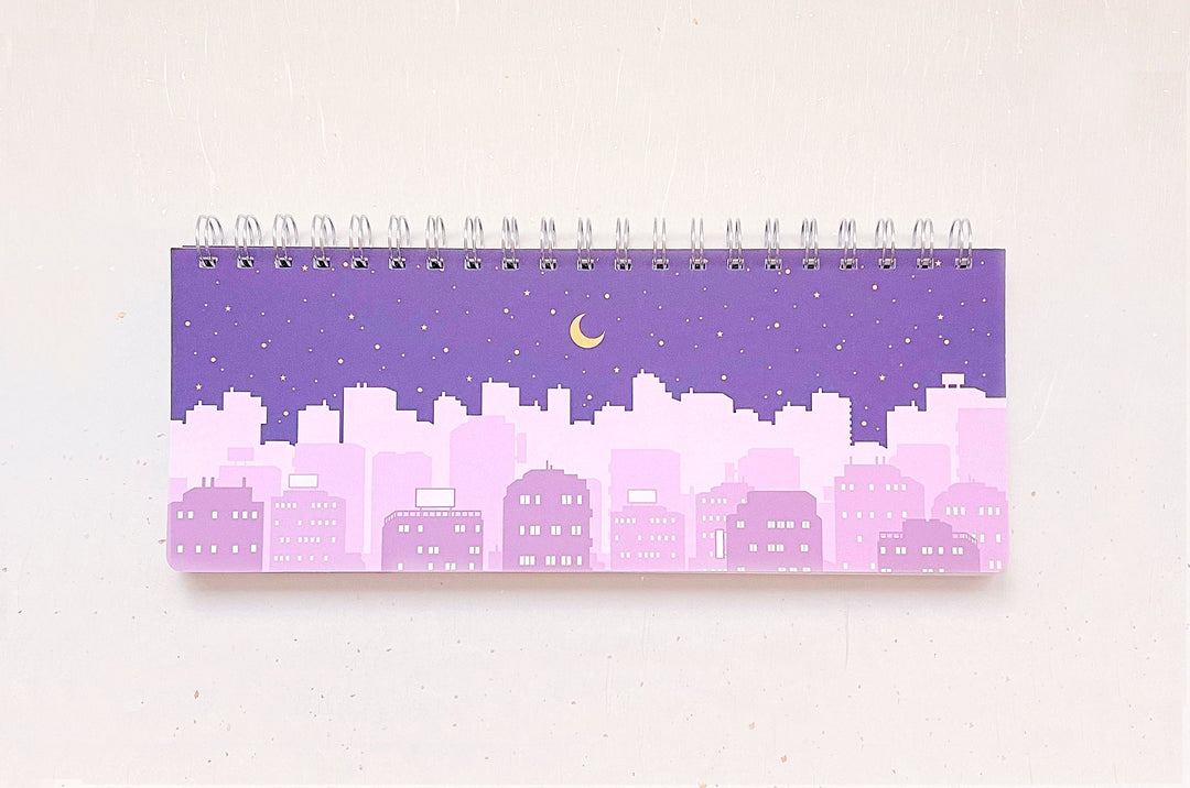 Nighttime Cityscape Weekly Planner