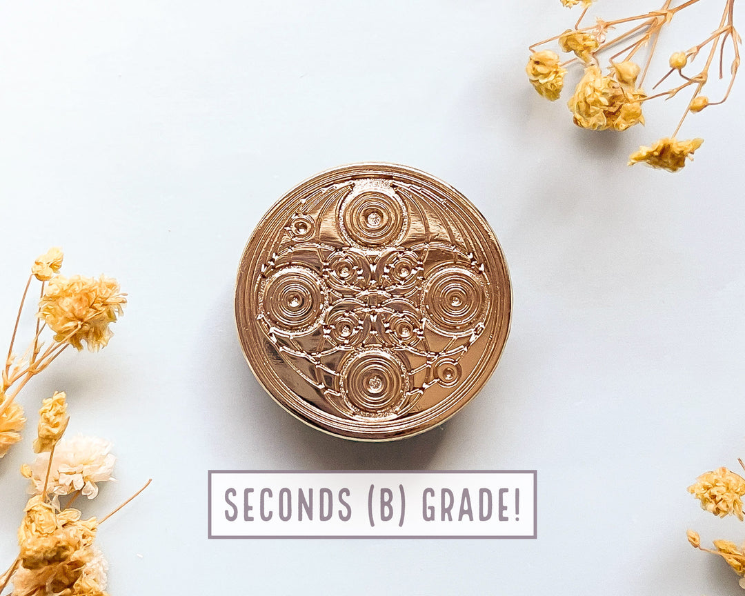 Crop Circles Enamel Pin (Seconds)