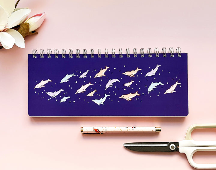 Space Dolphin Pod Weekly Planner