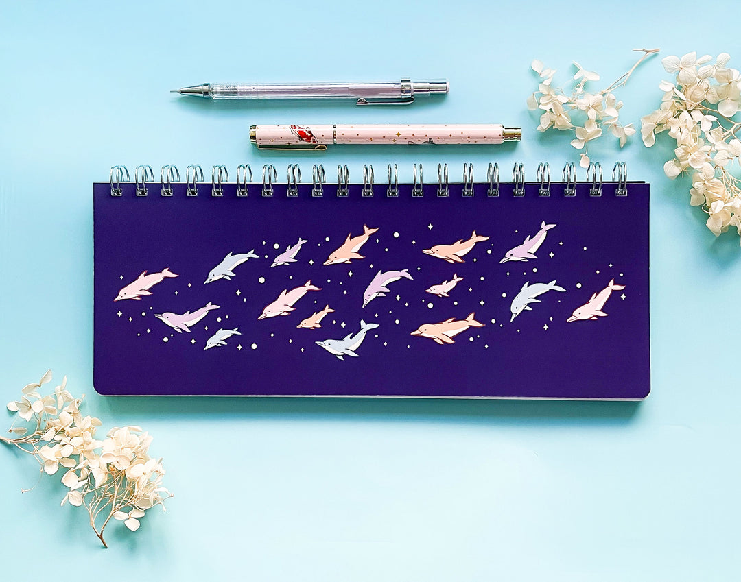 Space Dolphin Pod Weekly Planner