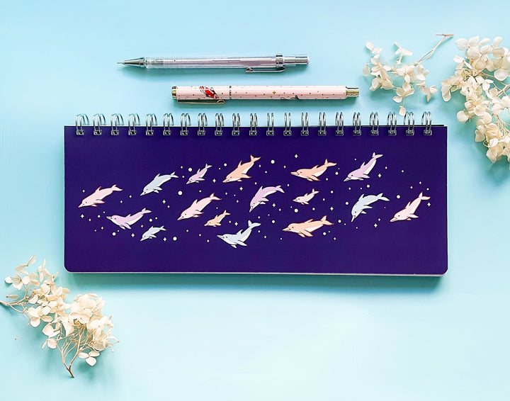 Space Dolphin Pod Weekly Planner