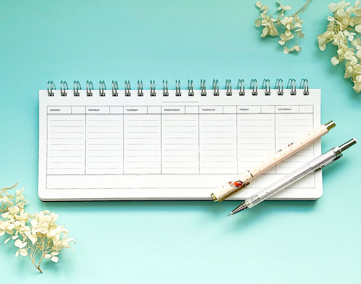 Space Dolphin Pod Weekly Planner