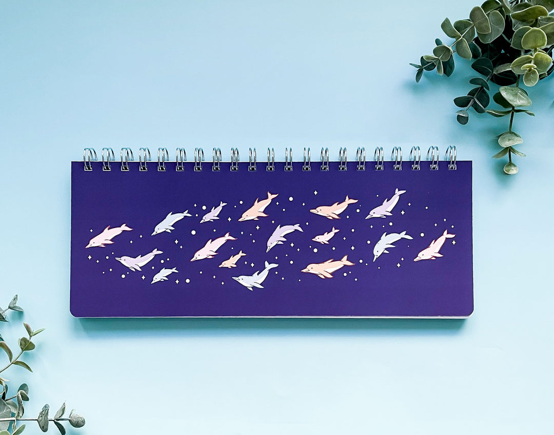 Space Dolphin Pod Weekly Planner