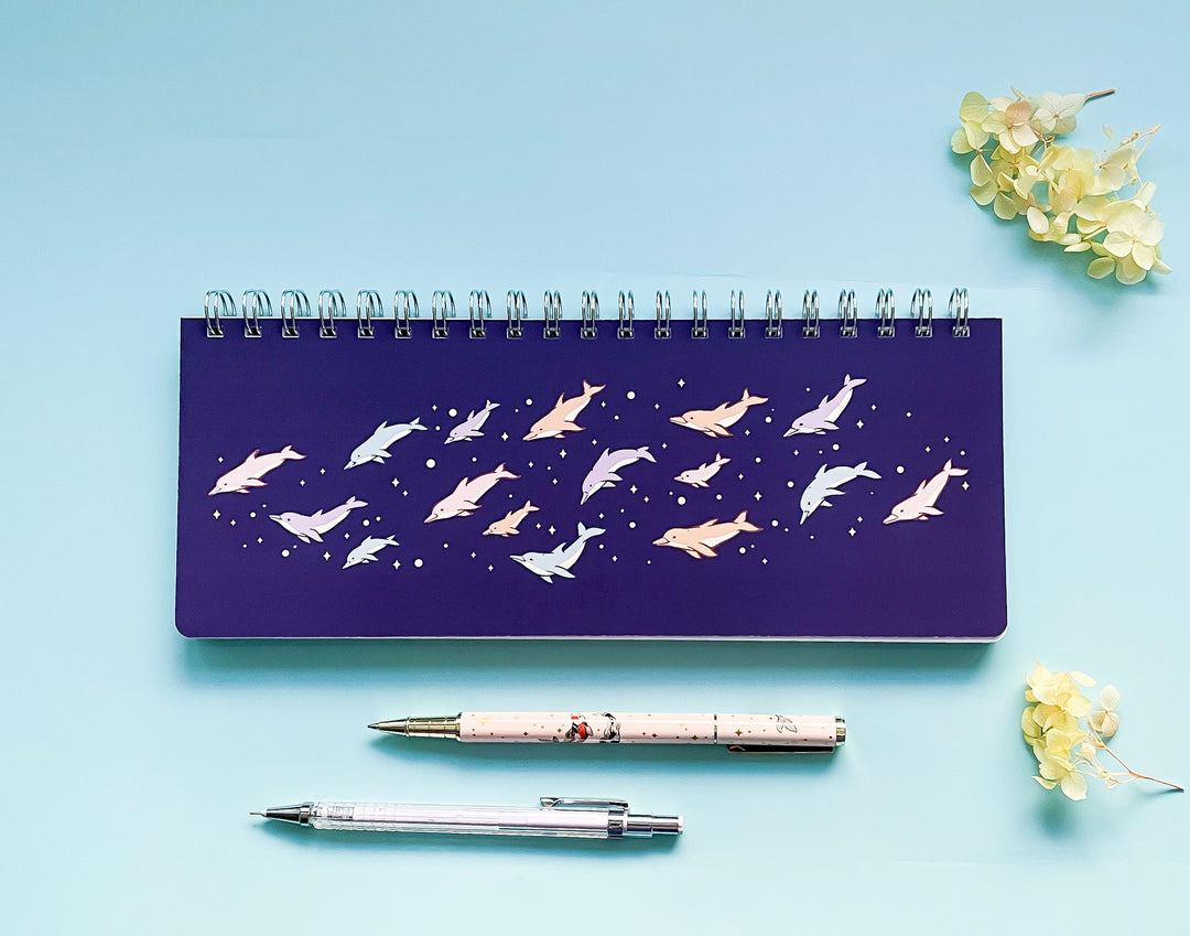 Space Dolphin Pod Weekly Planner