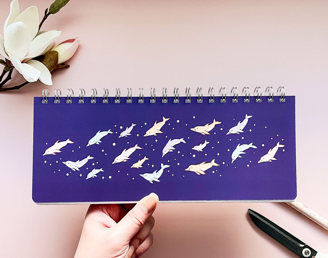 Space Dolphin Pod Weekly Planner