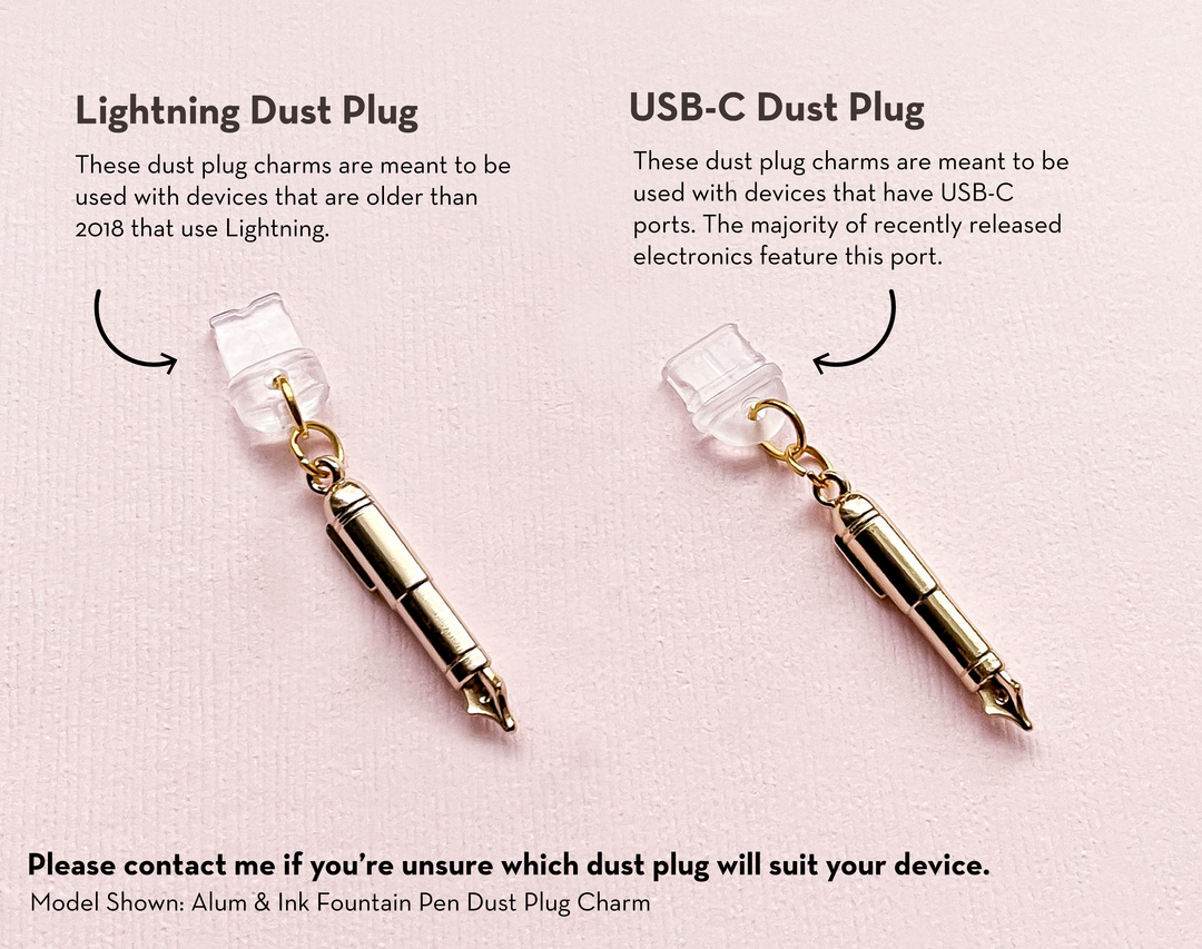 Fountain Pen Dust Plug Charm