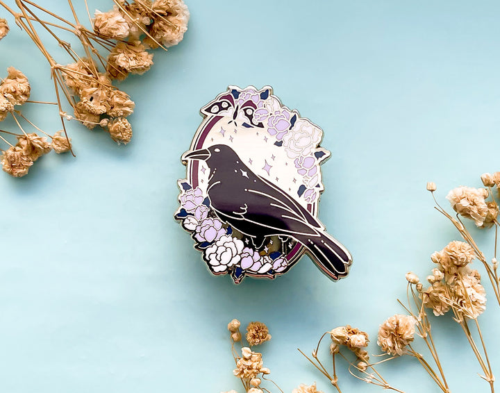 Midnight Raven Enamel Pin (Limited Edition)