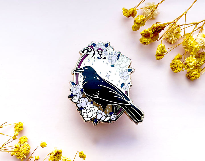 Midnight Raven Enamel Pin (Limited Edition)