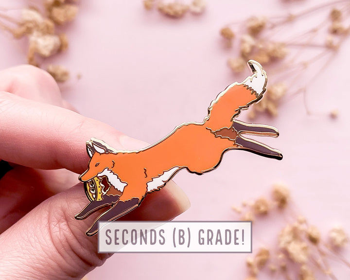 Fox Usurper Enamel Pin (Seconds)
