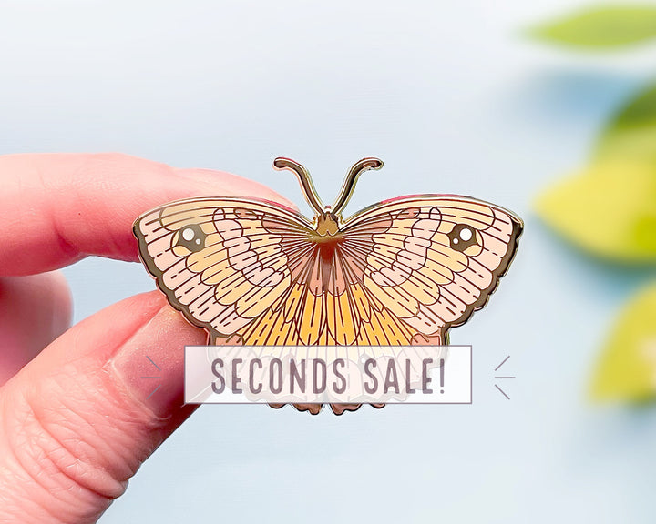 Gatekeeper Butterfly Enamel Pin (Seconds)