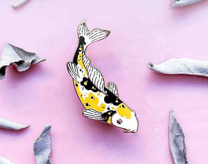 Ki Kumonryu Koi Enamel Pin