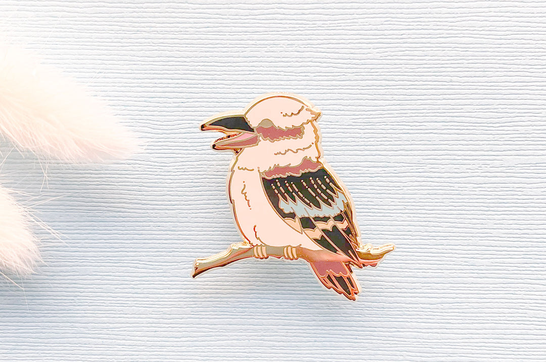 Kookaburra Enamel Pin