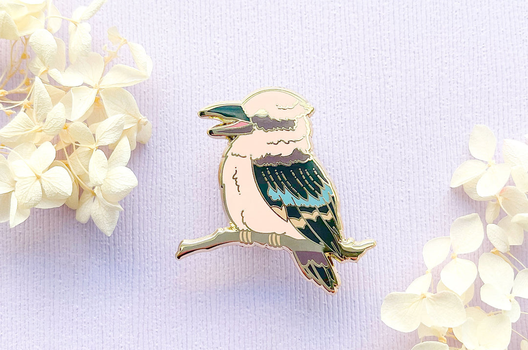 Kookaburra Enamel Pin