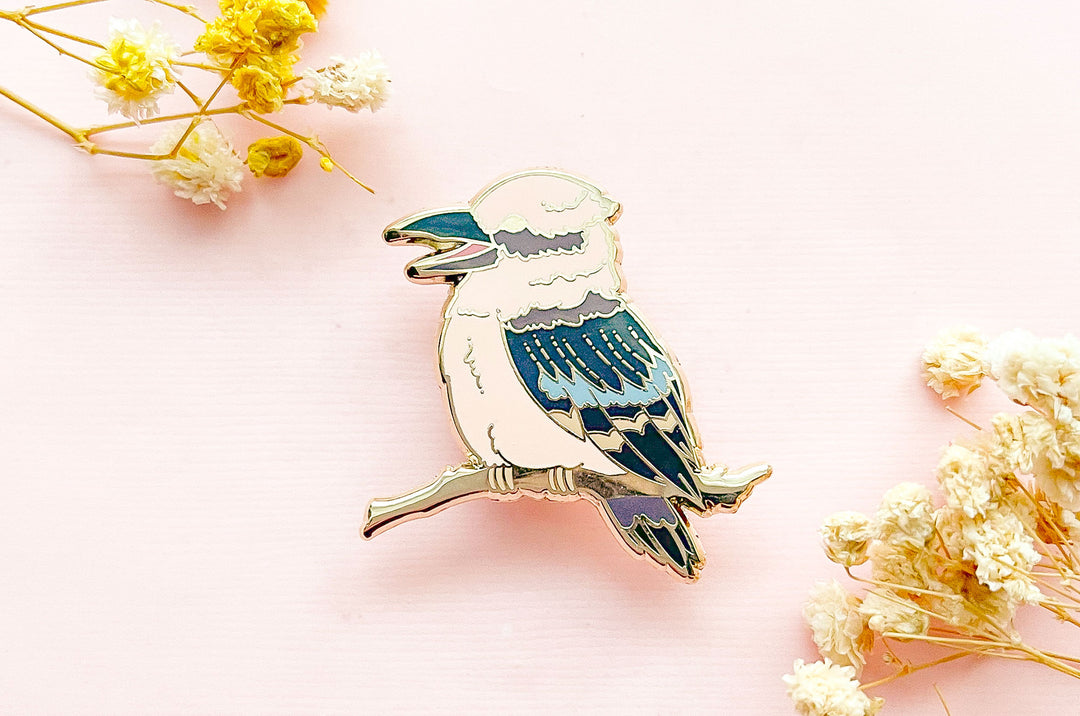 Kookaburra Enamel Pin