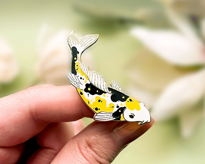 Ki Kumonryu Koi Enamel Pin