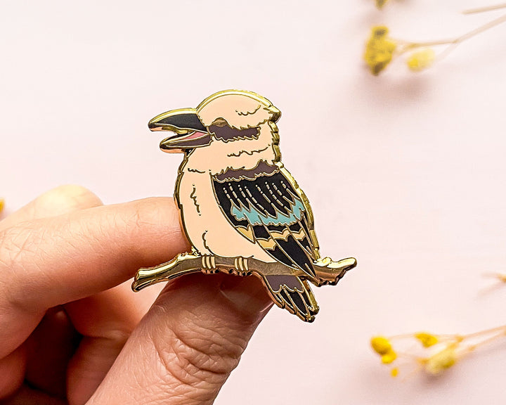 Kookaburra Enamel Pin