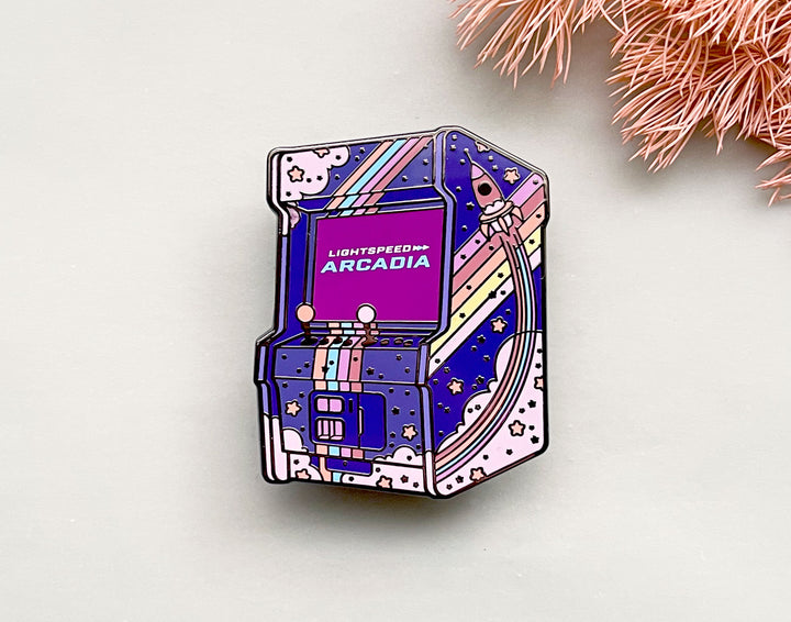 Light Speed Arcadia Enamel Pin