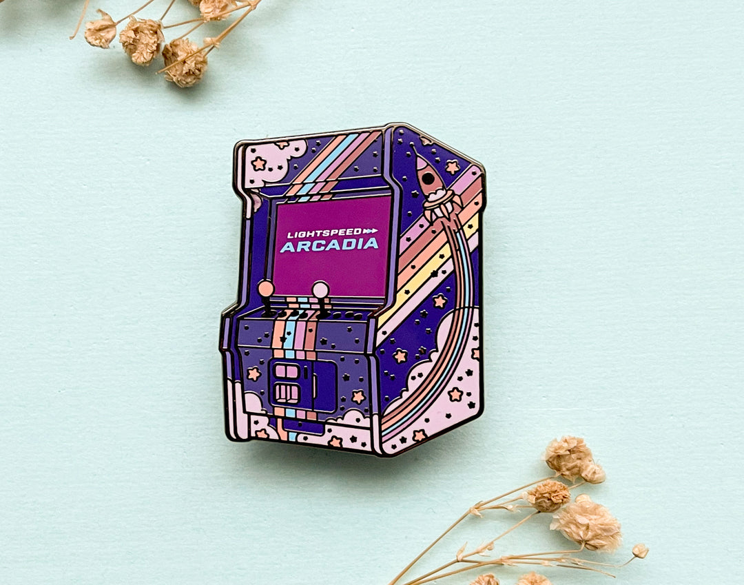 Light Speed Arcadia Enamel Pin