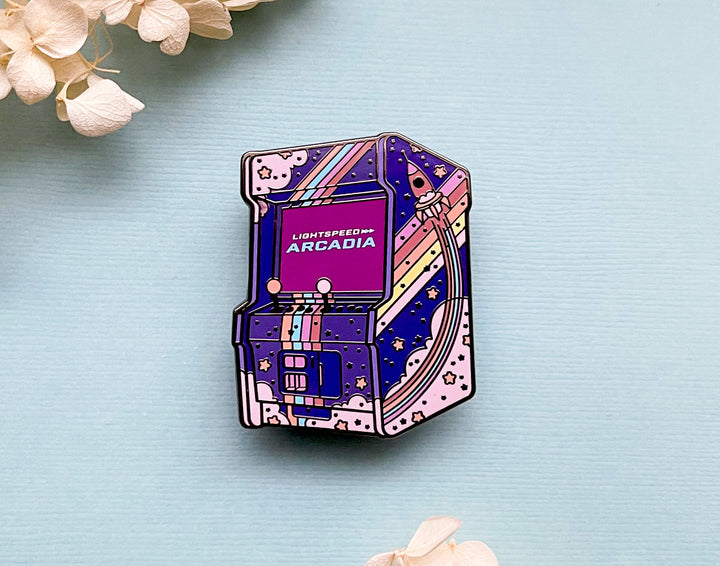 Light Speed Arcadia Enamel Pin