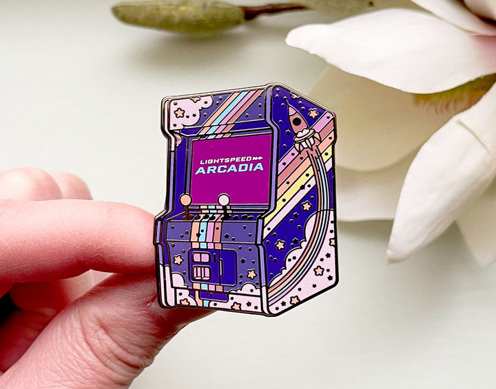Light Speed Arcadia Enamel Pin