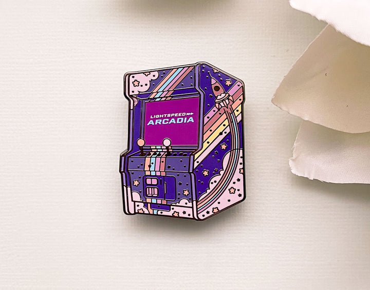 Light Speed Arcadia Enamel Pin