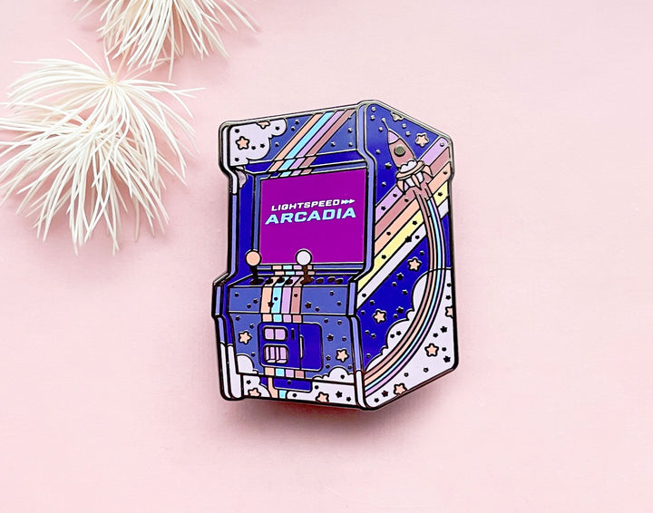 Light Speed Arcadia Enamel Pin