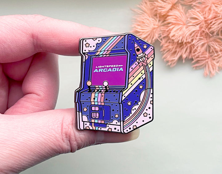 Light Speed Arcadia Enamel Pin