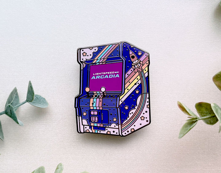 Light Speed Arcadia Enamel Pin