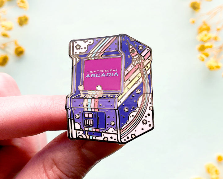 Light Speed Arcadia Enamel Pin