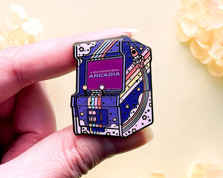 Light Speed Arcadia Enamel Pin