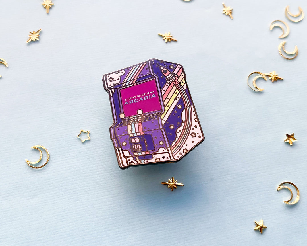 Light Speed Arcadia Enamel Pin (Seconds)