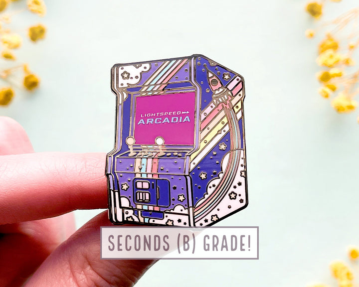 Light Speed Arcadia Enamel Pin (Seconds)