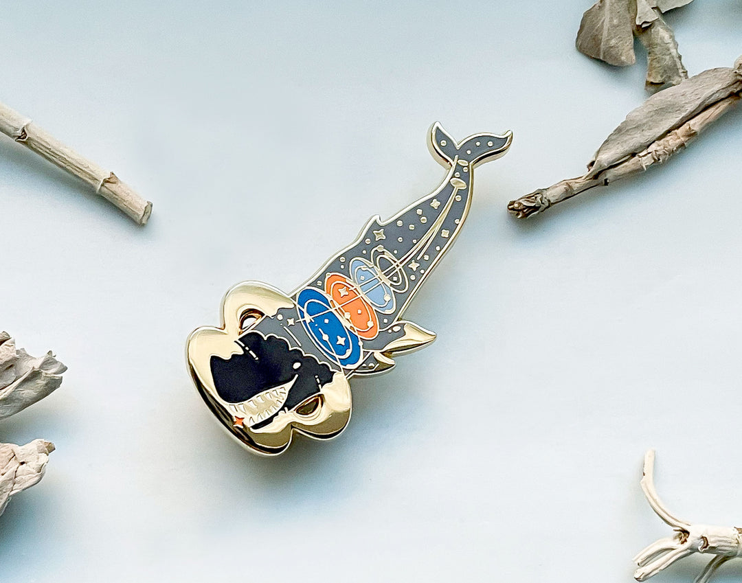 Livyatan Whale (Ancient Stars) Pin