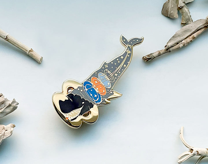 Livyatan Whale (Ancient Stars) Pin