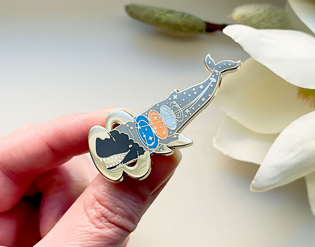 Livyatan Whale (Ancient Stars) Pin