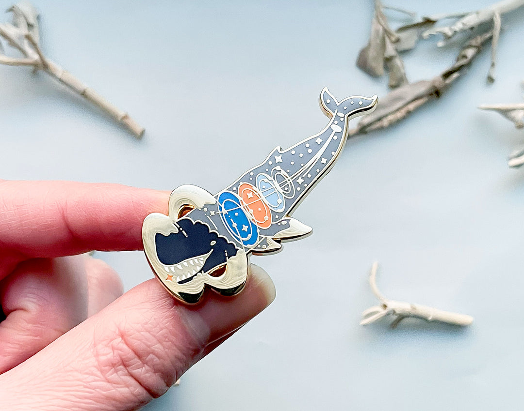 Livyatan Whale (Ancient Stars) Pin