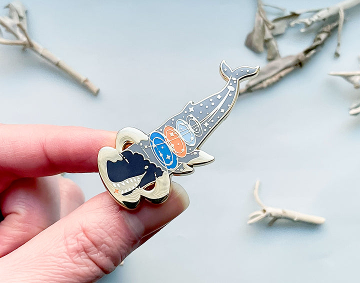 Livyatan Whale (Ancient Stars) Pin