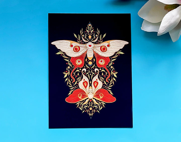 Magic Moths Art Print