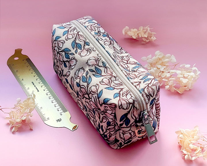 Magnolia Branches Patterned Pouch