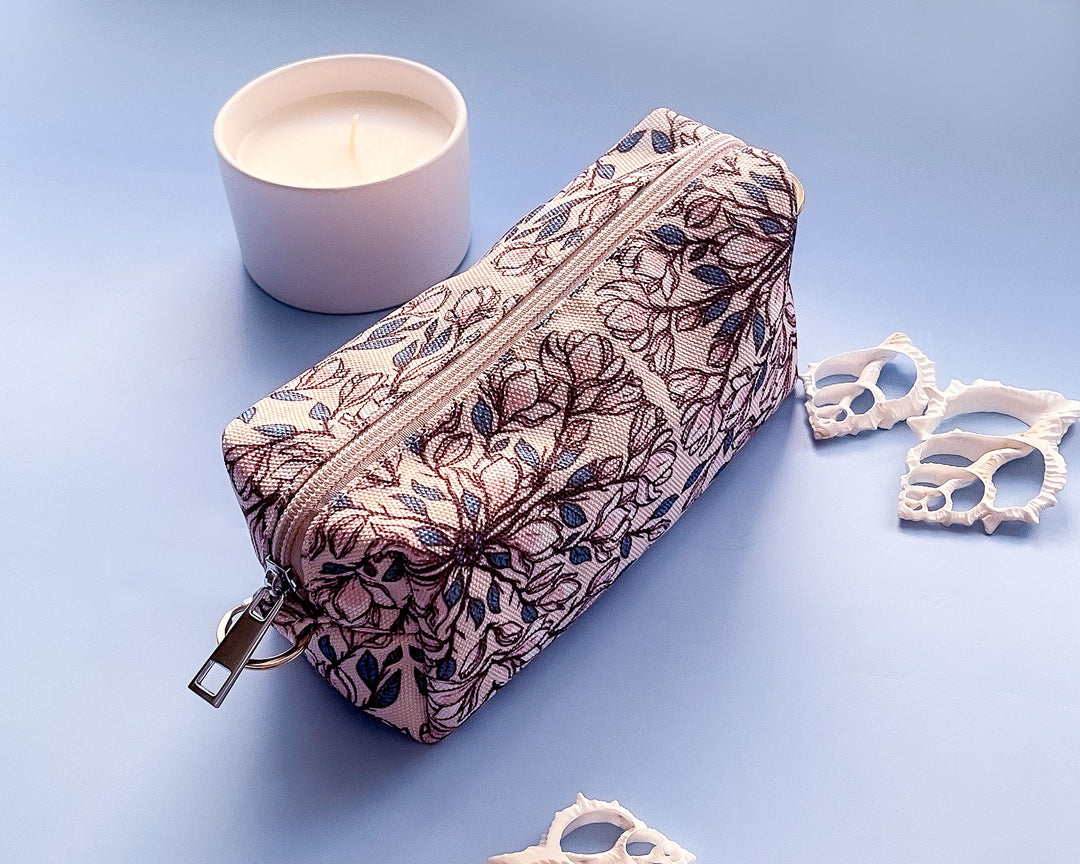 Magnolia Branches Patterned Pouch