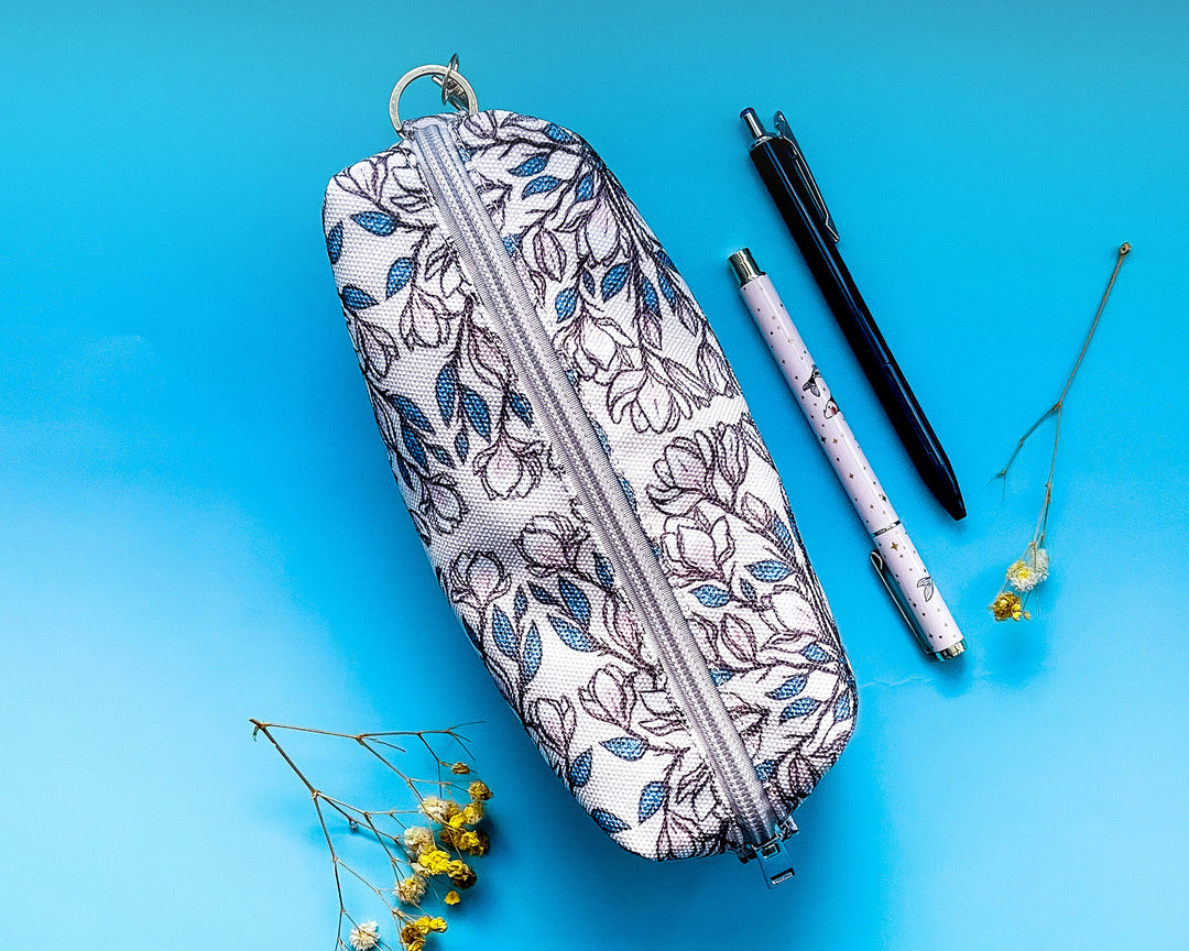 Magnolia Branches Patterned Pouch