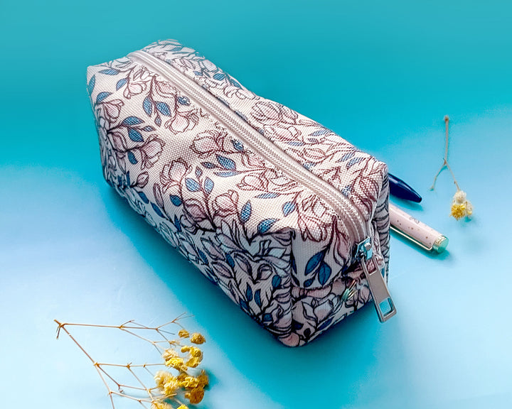 Magnolia Branches Patterned Pouch