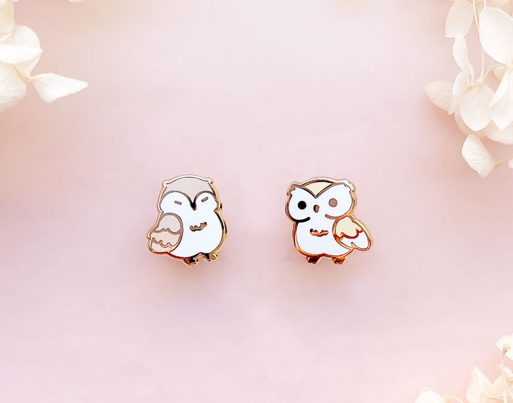 Mini Owls Board Filler Enamel Pin Set