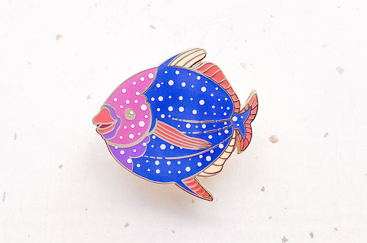 Opah Fish Enamel Pin