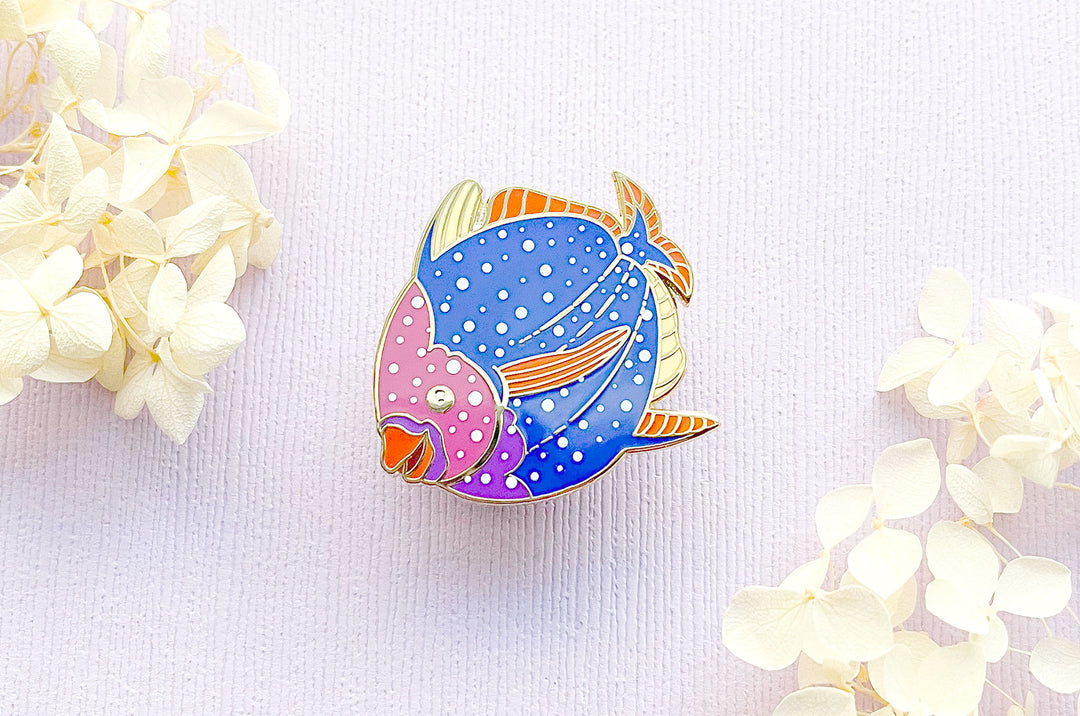 Opah Fish Enamel Pin