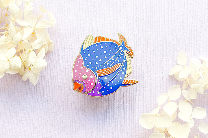 Opah Fish Enamel Pin